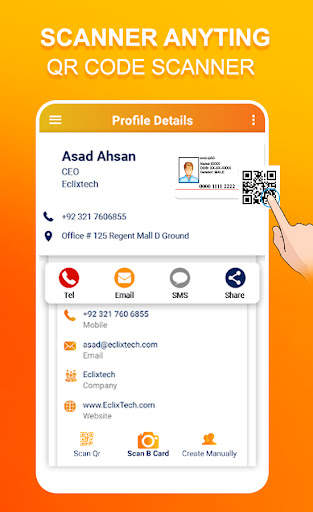 QRCodeScanner:qr adhar scanner screenshot 1