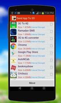 Send Apps to Sdcard скриншот 2