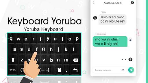 Yoruba Keyboard: Yoruba Language Typing स्क्रीनशॉट 1