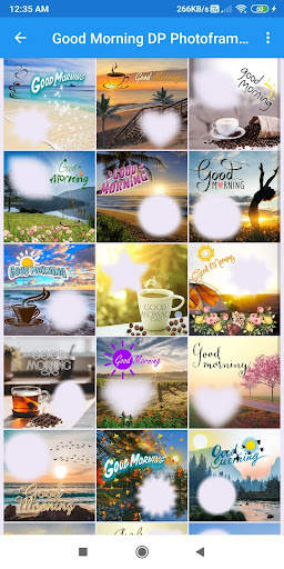 Good Morning Photo Frames screenshot 2