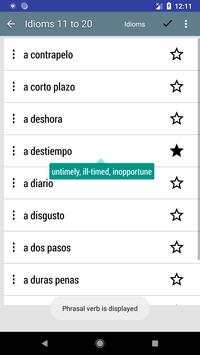 Spanish idioms скриншот 5