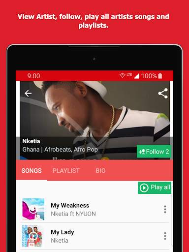AfroCharts - Stream African Music screenshot 7