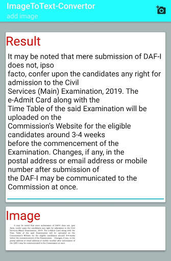 Image To Text - Converter Lite screenshot 1