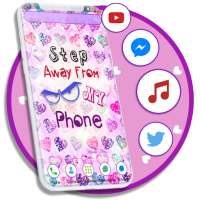 Cute Girly Lock screen Wallpaper Launcher Theme icon