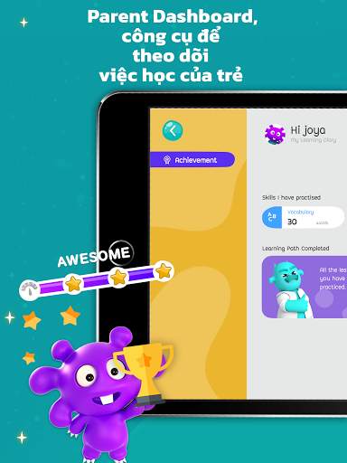 Galaxy Kids : Ứng dụng AI cho trẻ nói tiếng Anh screenshot 13