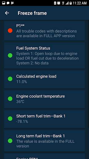 Obd Harry - ELM car scanner screenshot 7