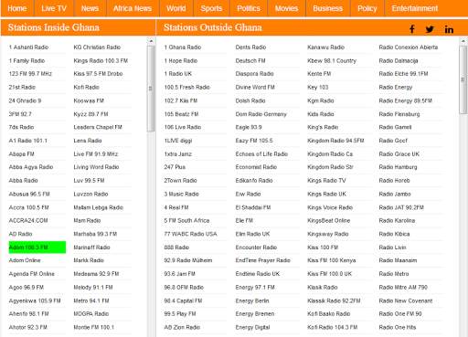 ALL GHANA FM RADIO STATIONS screenshot 3