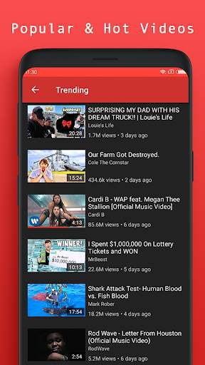 Play Tube & Video Tube स्क्रीनशॉट 2