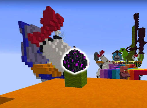 Mapa Egg Wars Mod dla mcpe screenshot 1