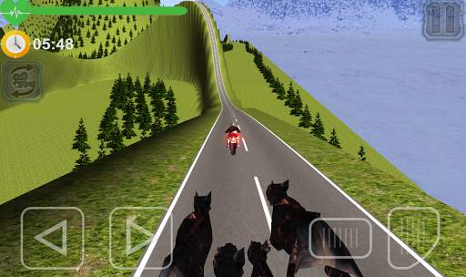 Zombie Highway : Bike Driver screenshot 3