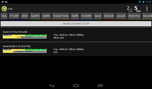 Wifi Analyzer Pro screenshot 15