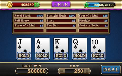 Video Poker screenshot 3