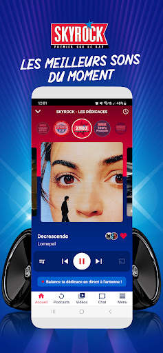 Skyrock Radio screenshot 1