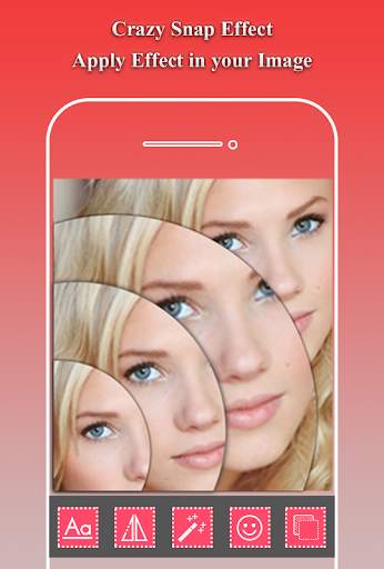 crazy snap magic mirror effect Slice Photo editor 1 تصوير الشاشة