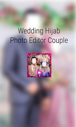 الحجاب الزفاف محرر الصور زوجين 2 تصوير الشاشة