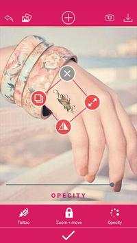Girls tattoo photo maker screenshot 4