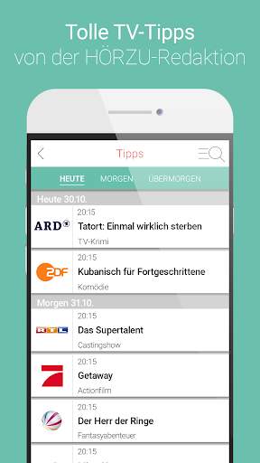 HÖRZU TV Programm als TV-App скриншот 4