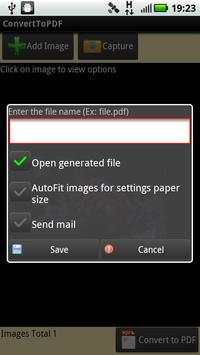 Convert To PDF Lite Version screenshot 3