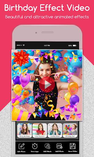 Birthday Video Slideshow Maker screenshot 2