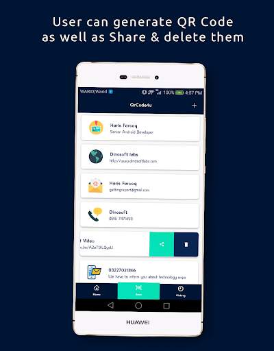 QrCode4u - Reader and Scanner screenshot 5