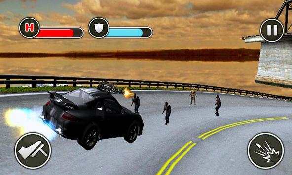 zombie serangan jalan screenshot 5