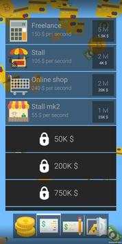 Basic Money Clicker 1 تصوير الشاشة