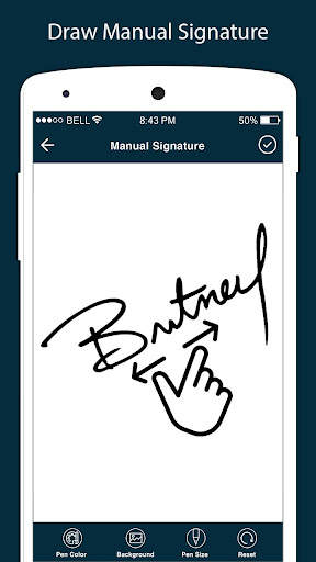 Signature Maker to My Name screenshot 2