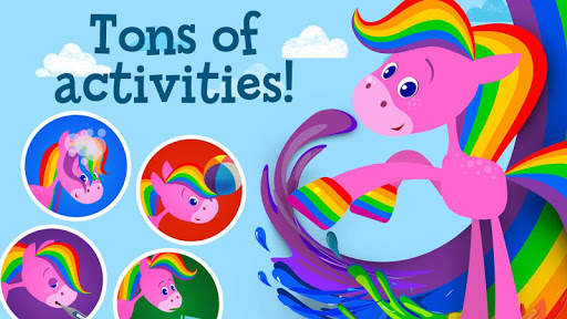 My Pet Rainbow Horse for Kids screenshot 3