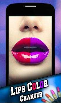 Lips Color Changer 1 تصوير الشاشة