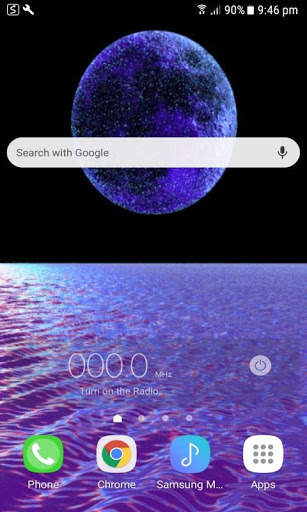 Night Moon Live Wallpaper screenshot 2