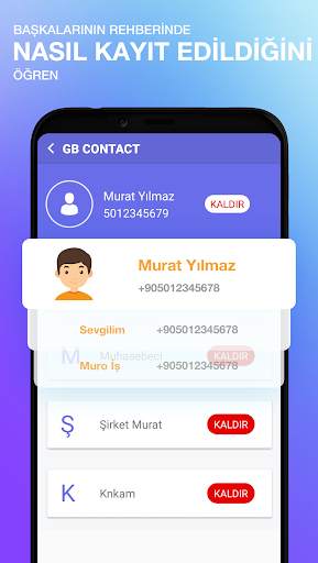 GB Contact - Numara Sorgulama & Arayan Kim Arıyor? screenshot 2