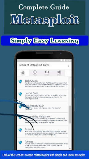 Learn of Metasploit Tutorial Concept and Technique screenshot 2