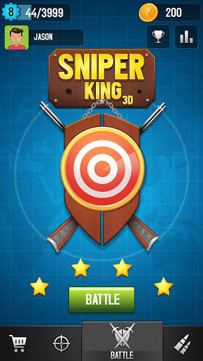 Sniper King 3D: 2018 स्क्रीनशॉट 1
