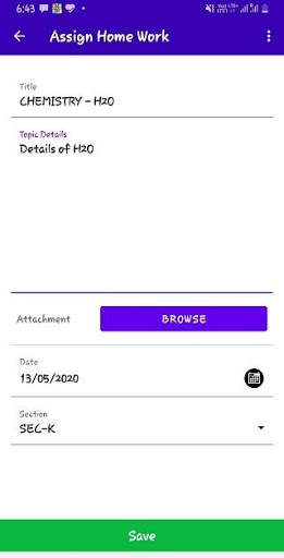 First Education School App screenshot 3