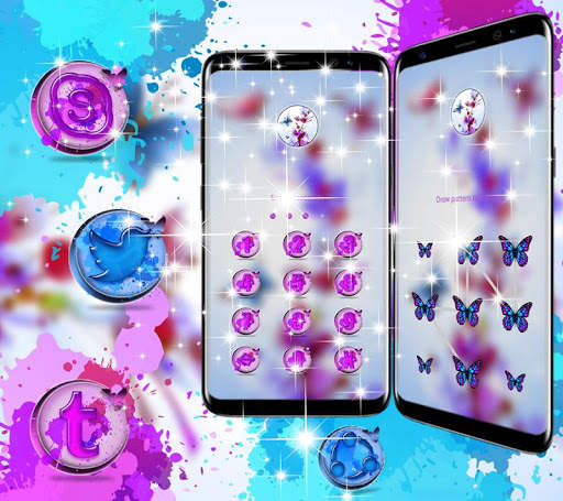 Butterfly Launcher Theme screenshot 2