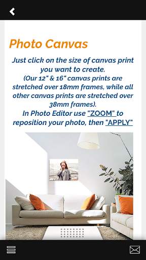 Photo Canvas Prints screenshot 3