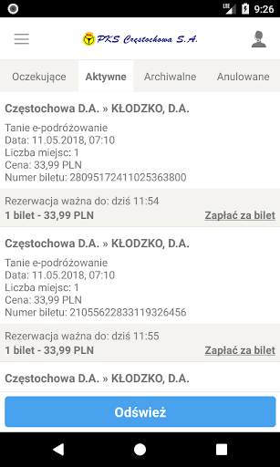 PKS Częstochowa screenshot 8