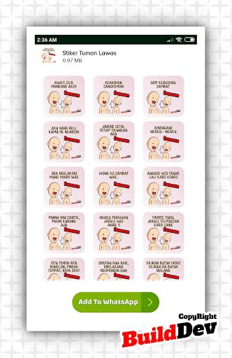 Kumpulan Stiker WA Keren 2021 WAStickerApps screenshot 21