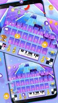 Tema della tastiera di Anime Piano Tiles screenshot 1