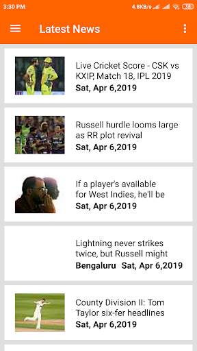 Cricket Live Score screenshot 5