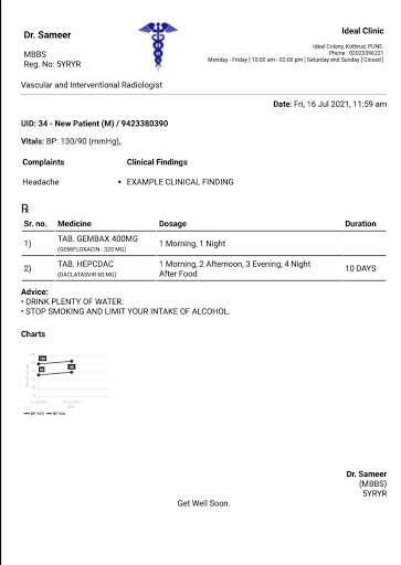 MyOPD ZIP - Prescription Maker screenshot 10