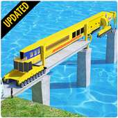 Bridge building is game ready to play logo