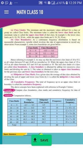 Math Class 10 screenshot 8