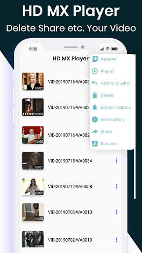 Full HD Video Player - HD Video Player screenshot 5