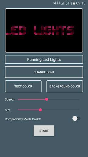 Running Led Lights screenshot 1