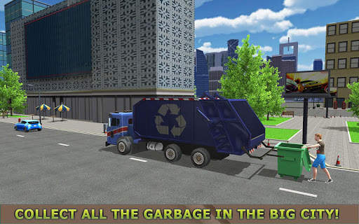 Garbage Truck Simulator PRO 2017 screenshot 2