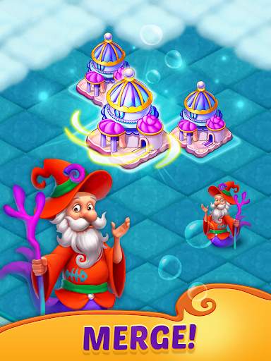 Merge Legend-Atlantis Mermaid screenshot 9
