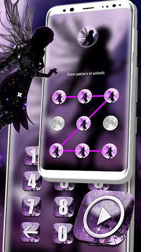 Fairy Dark Purple Theme screenshot 5