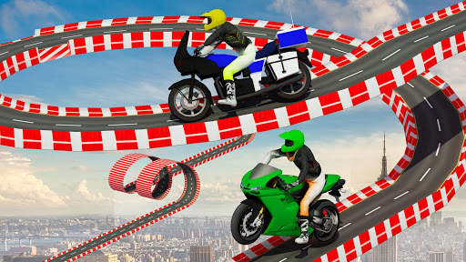 Stunt Bike Impossible Tracks-Race Moto Drive Game screenshot 7