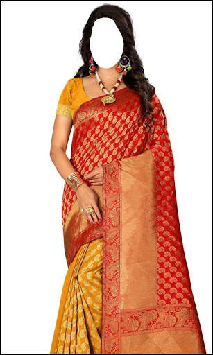 Women Sarees Photo Montage App Free screenshot 2
